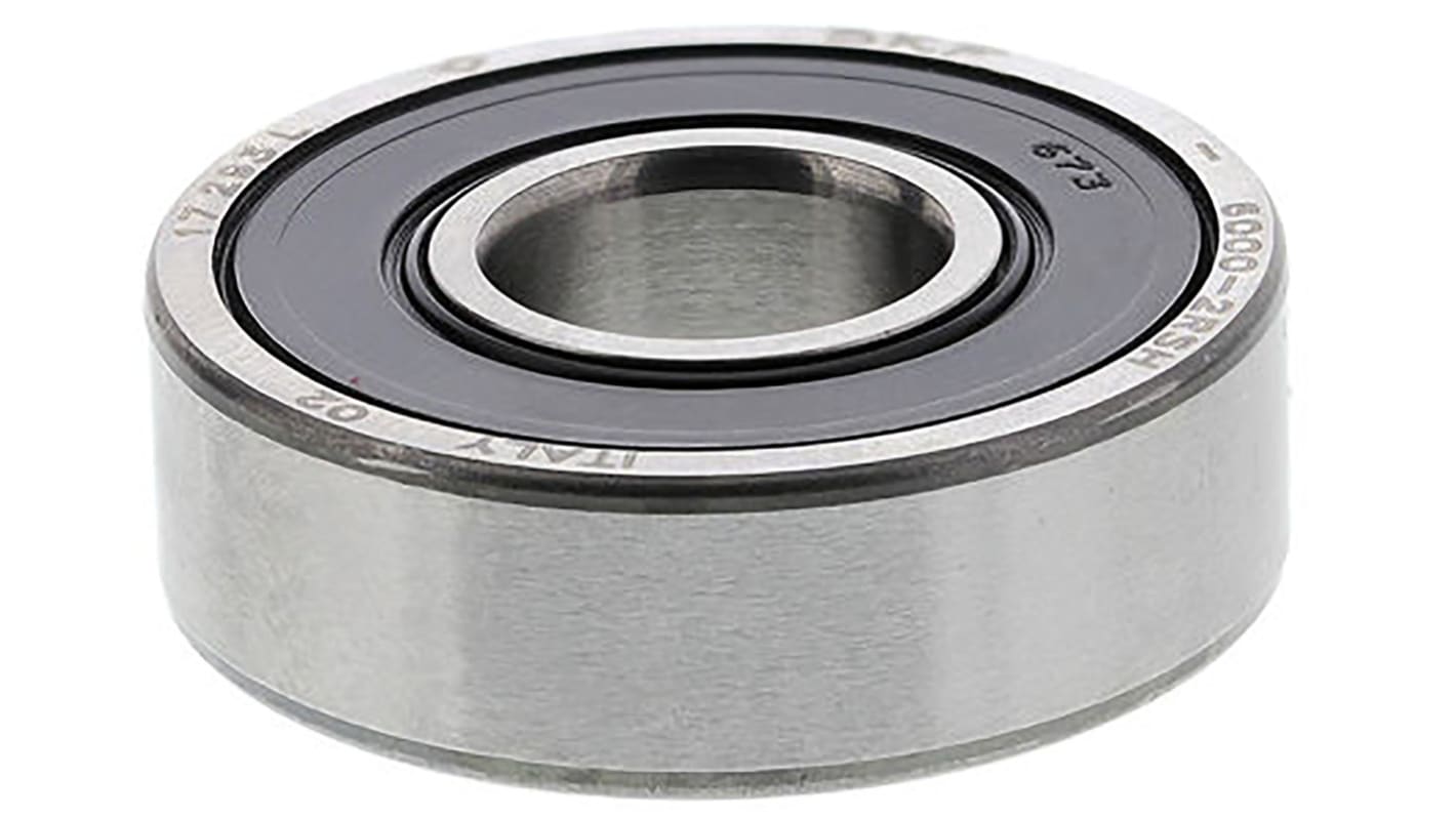 SKF 6004-2RSHNR Single Row Deep Groove Ball Bearing- Both Sides Sealed 20mm I.D, 42mm O.D