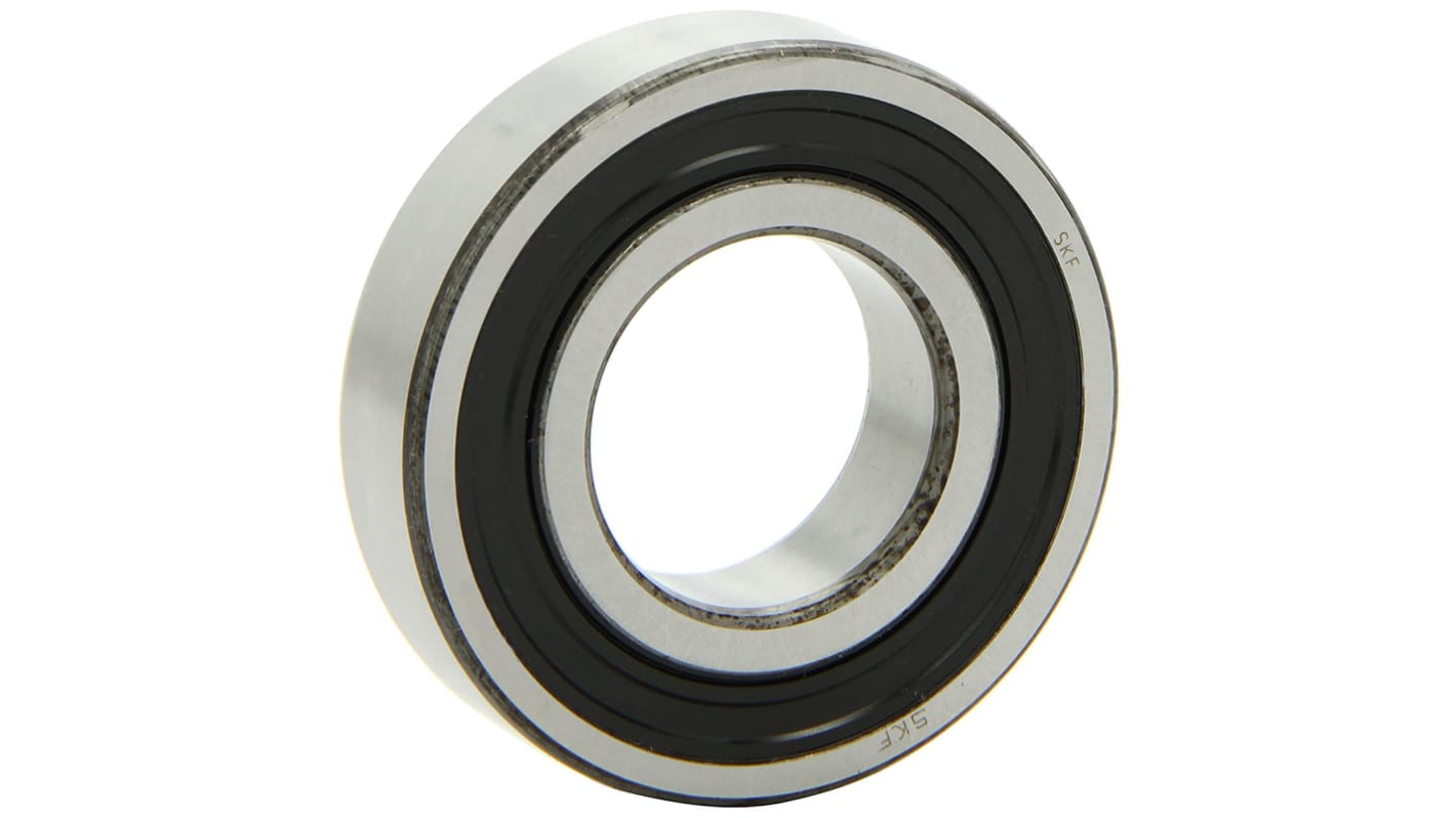 SKF 6006-2RS1NR Single Row Deep Groove Ball Bearing- Both Sides Sealed 30mm I.D, 55mm O.D