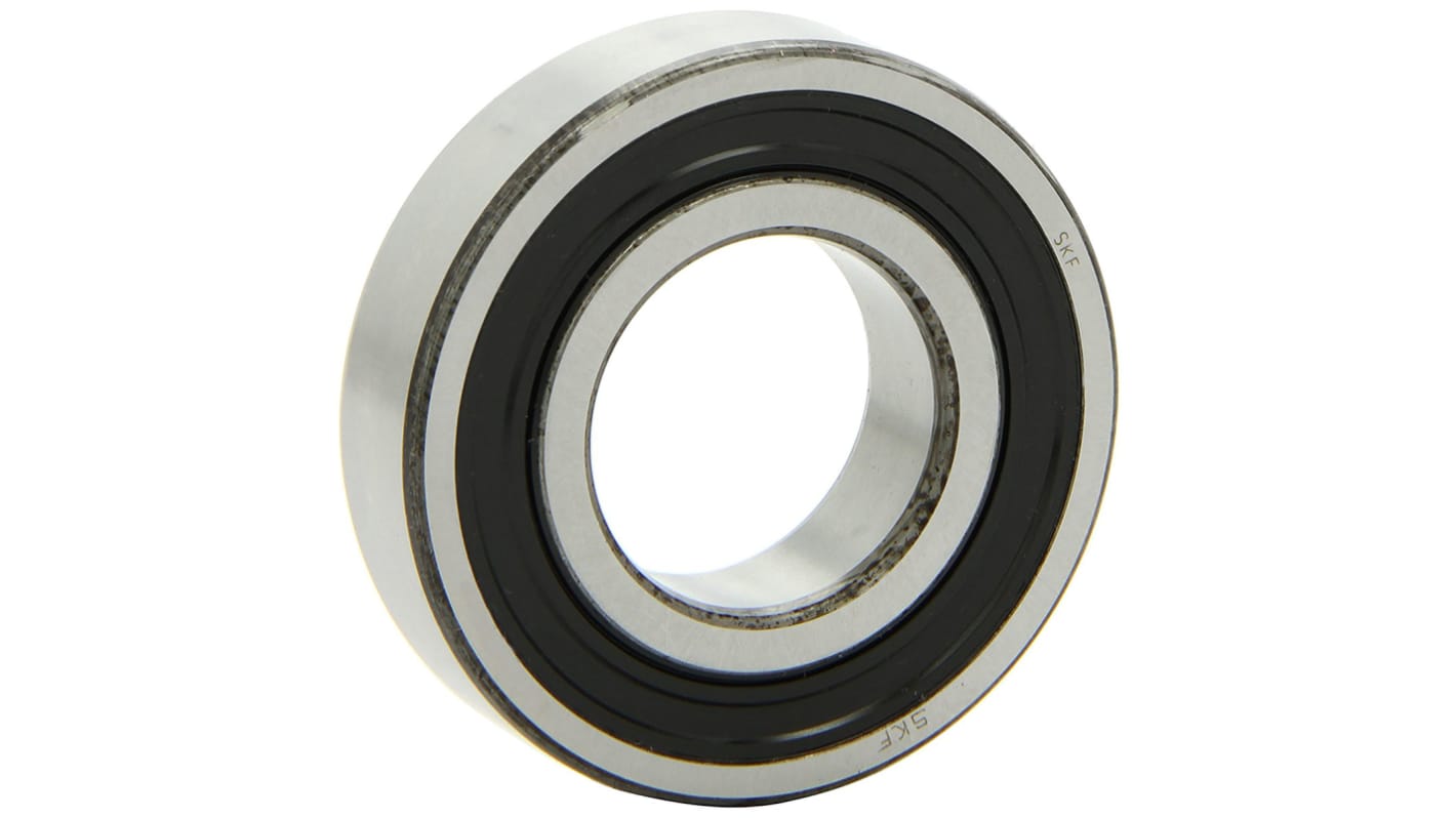 SKF 6305-2RS1NR Single Row Deep Groove Ball Bearing- Both Sides Sealed 25mm I.D, 62mm O.D
