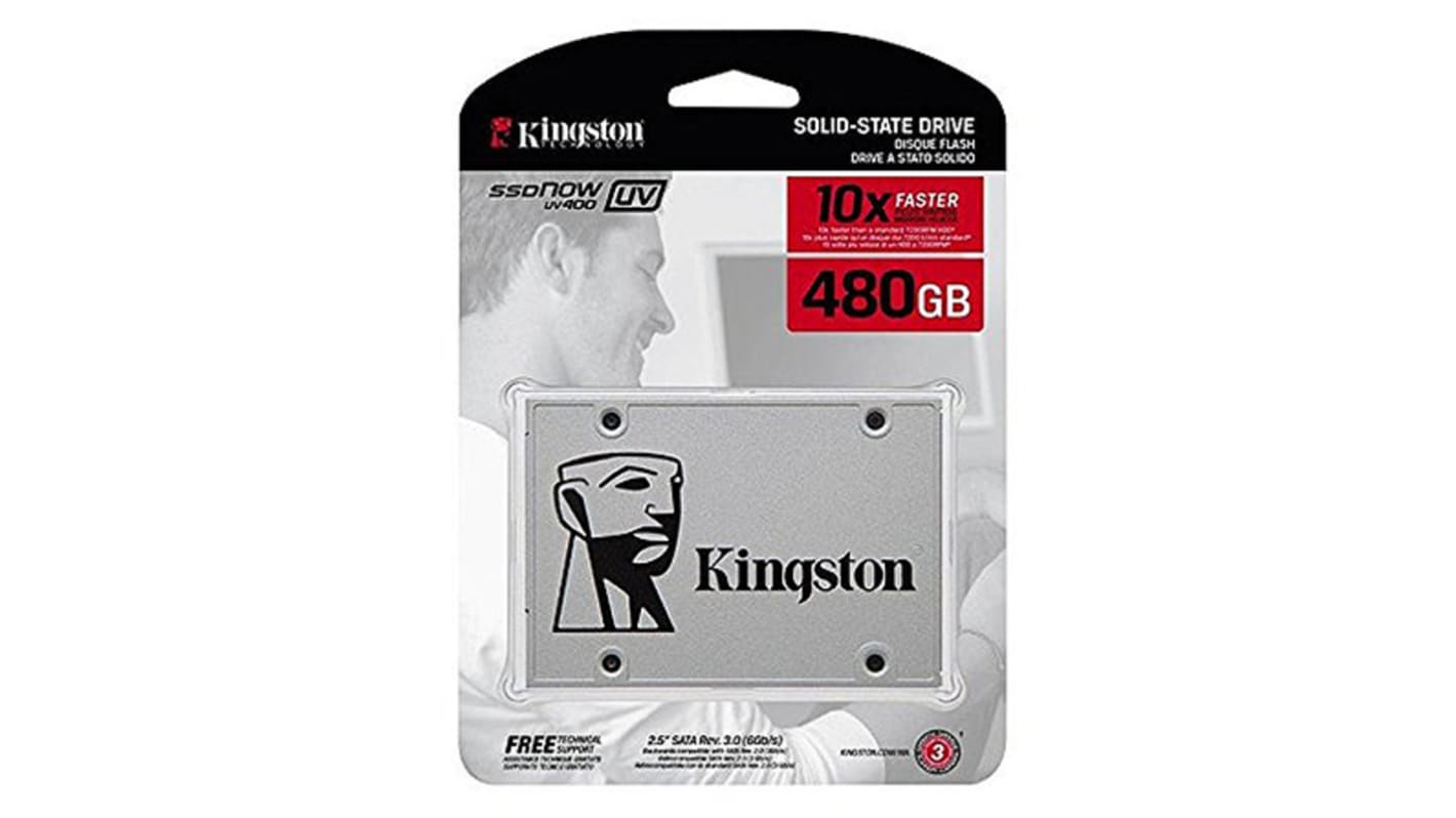 Kingston SSDNow UV400 2.5 in 480 GB Internal SSD