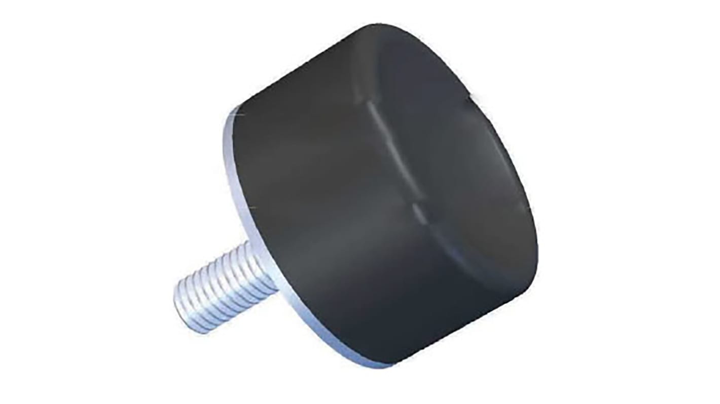 Supporto antivibrazione RS PRO in Gomma naturale, M10, Ø 50mm, H. 50mm