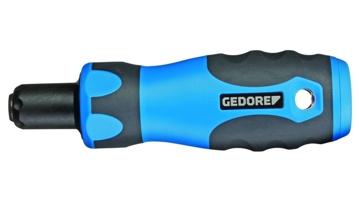 Gedore Pre-Settable Hex Torque Screwdriver, 0.05 → 0.25Nm, 1/4 in Drive, ±6 % Accuracy