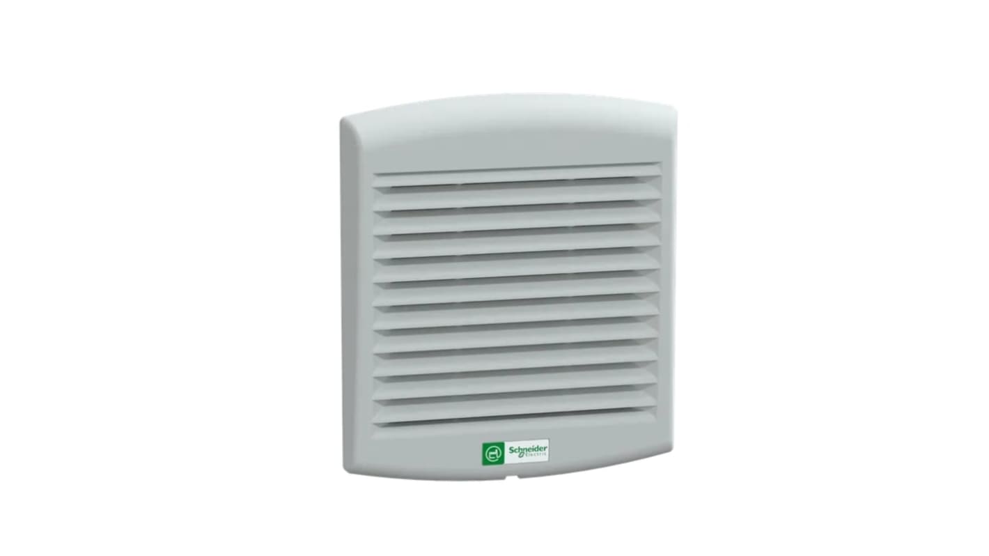 Schneider Electric 过滤风扇, 175 → 253 V 交流，230 V 交流电源, 121 mA @ 50 Hz, 97 mA @ 60 Hz输入, 15 W @ 60 Hz, 17 W @ 50