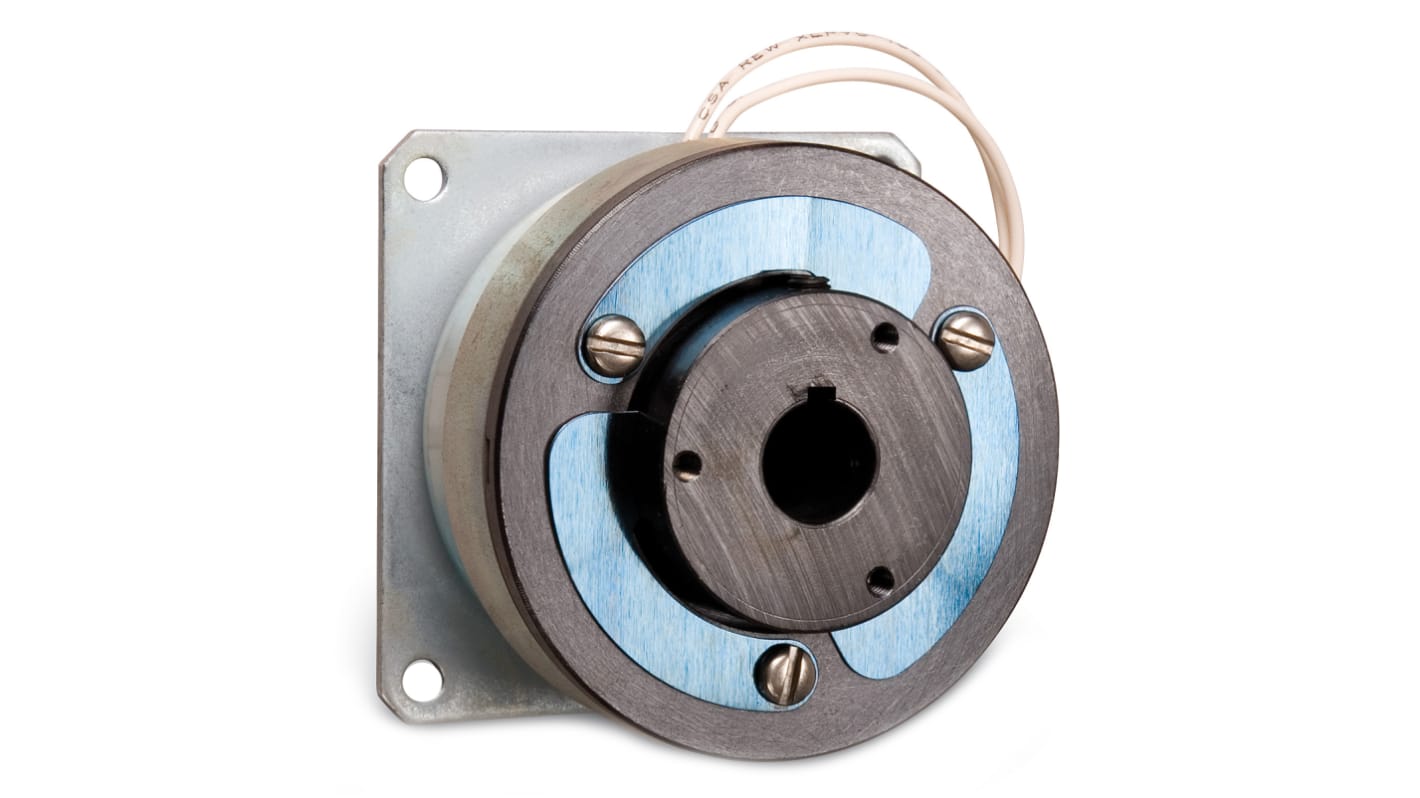 Freno elettromagnetico positivo Warner Electric Europe, coppia 5.65Nm, 24V cc, Ø foro 10mm