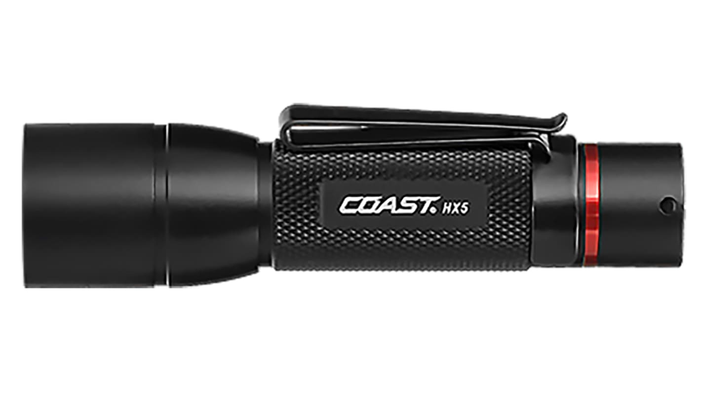 Coast LED Torch Black 130 lm, 101 mm