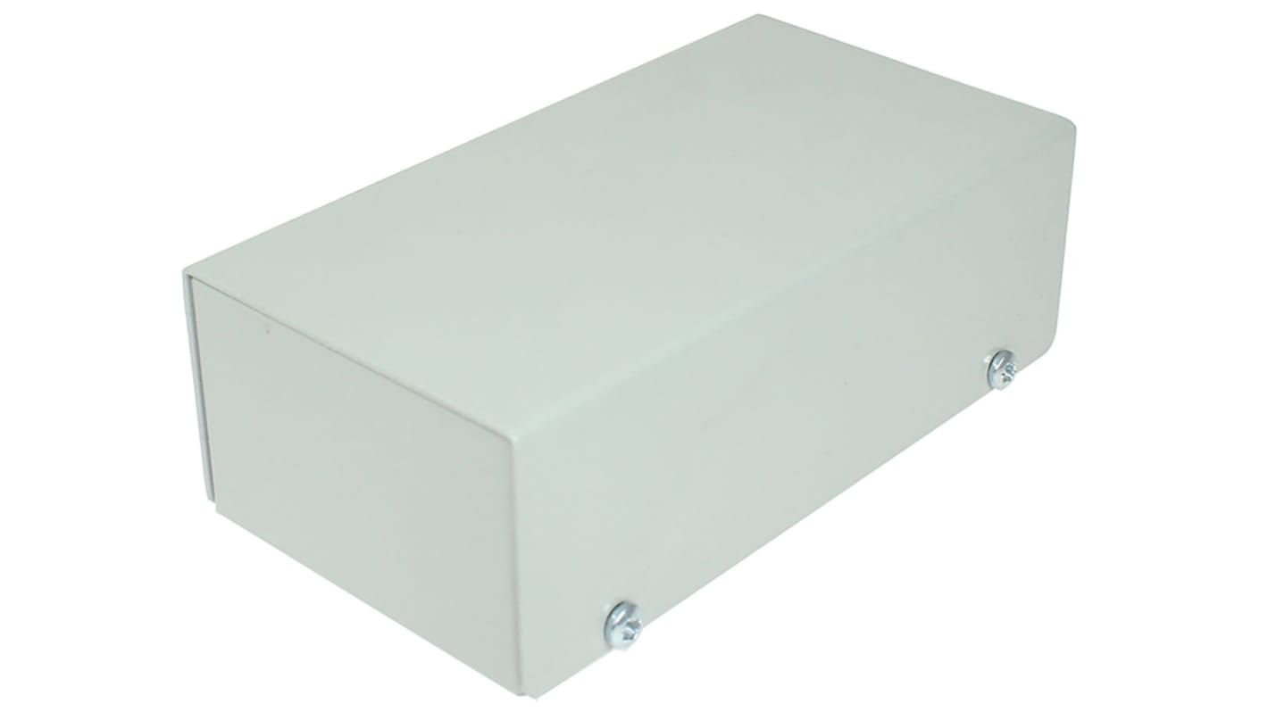 CAMDENBOSS Grey Aluminium Enclosure, Grey Lid, 55 x 40 x 25mm