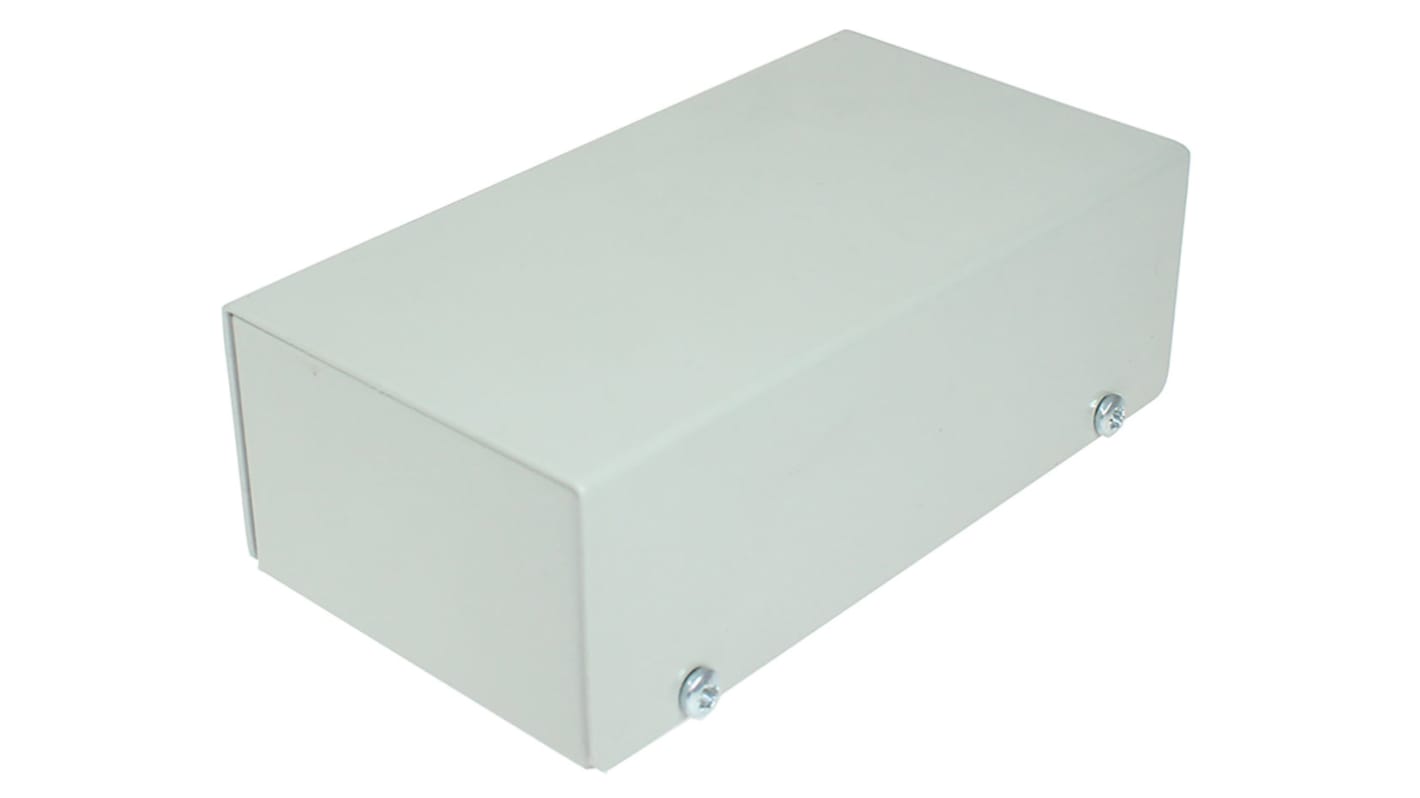 CAMDENBOSS Grey Aluminium Enclosure, Grey Lid, 155 x 105 x 60mm