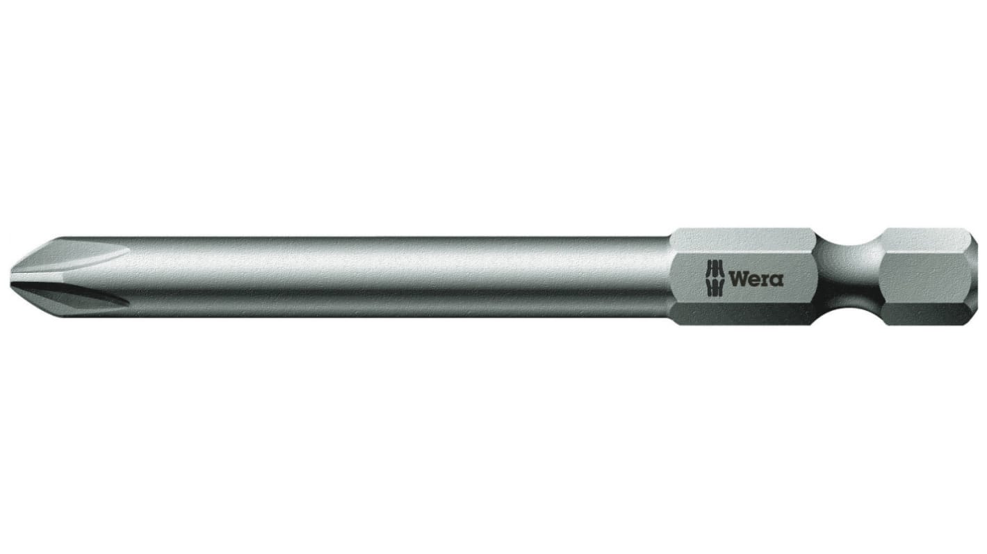 Wera Phillips Screwdriver Bit, PH2 Tip