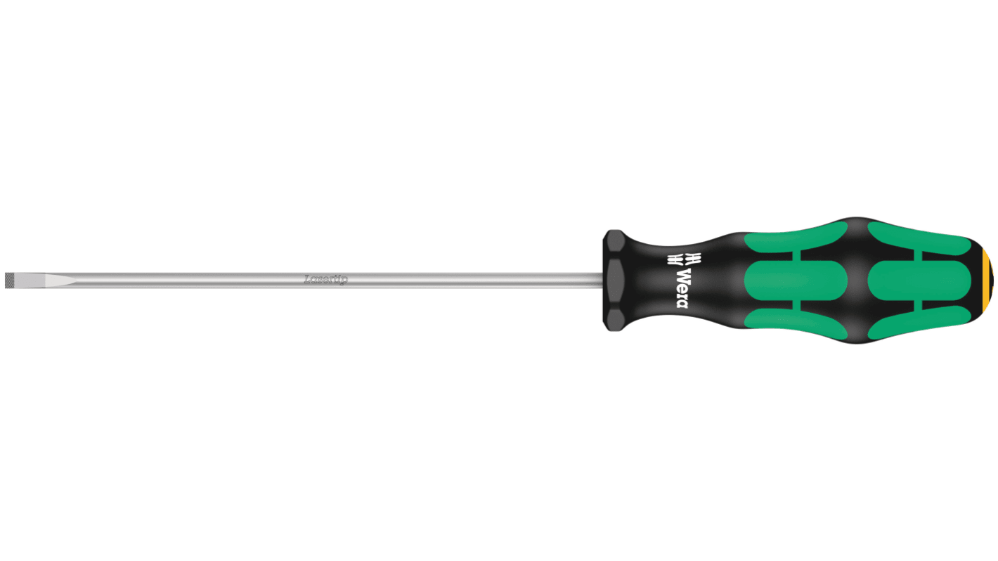 Wera 一字标准螺丝刀, 4 mm规格, 150 mm刀长, 248 mm总长