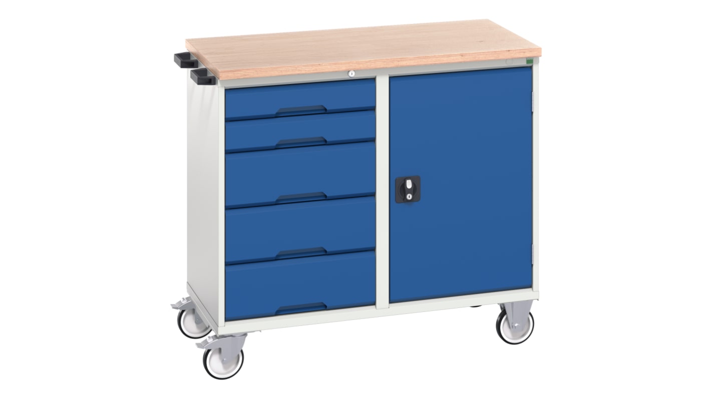 Bott 5 Drawer Steel Wheeled Tool Trolley