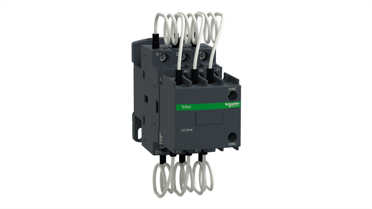 Schneider Electric TeSys D LC1D Contactor, 110 V ac Coil, 3-Pole, 36 A, 3NO, 690 V ac