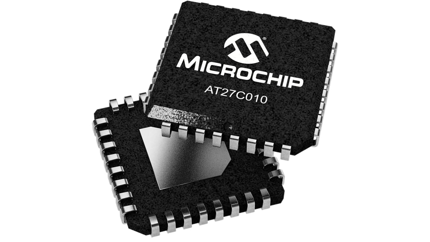 Microchip 1Mbit EPROM 32-Pin PLCC, AT27C010-70JU