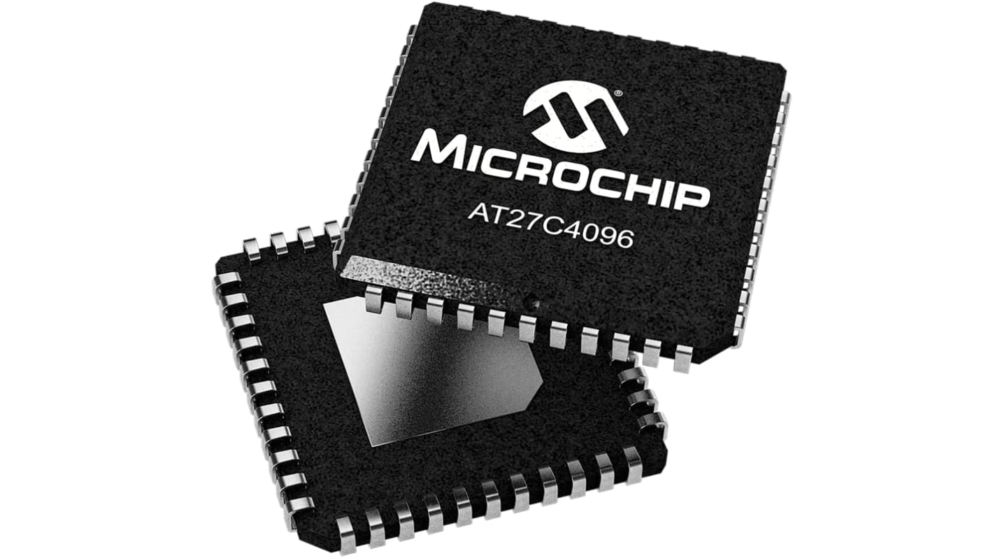 Microchip 4Mbit EPROM 44-Pin PLCC, AT27C4096-90JU