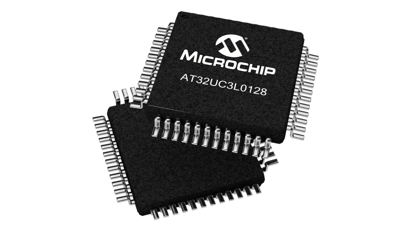 Microcontrollore Microchip, AVR32, TQFP, AT32, 48 Pin, Montaggio superficiale, 32bit, 50MHz