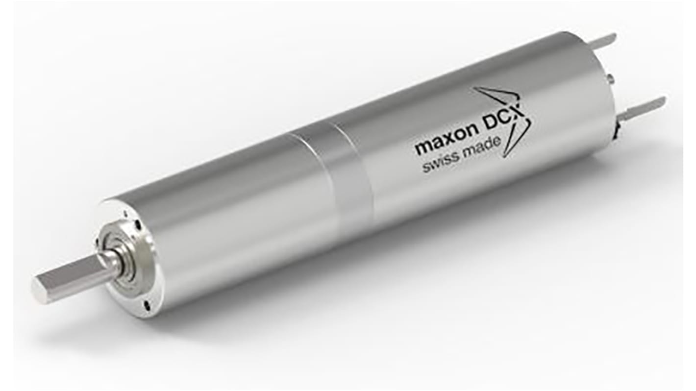 Maxon Brushed Geared DC Motor, 14 W, 12 V dc, 510 rpm, 4mm Shaft Diameter