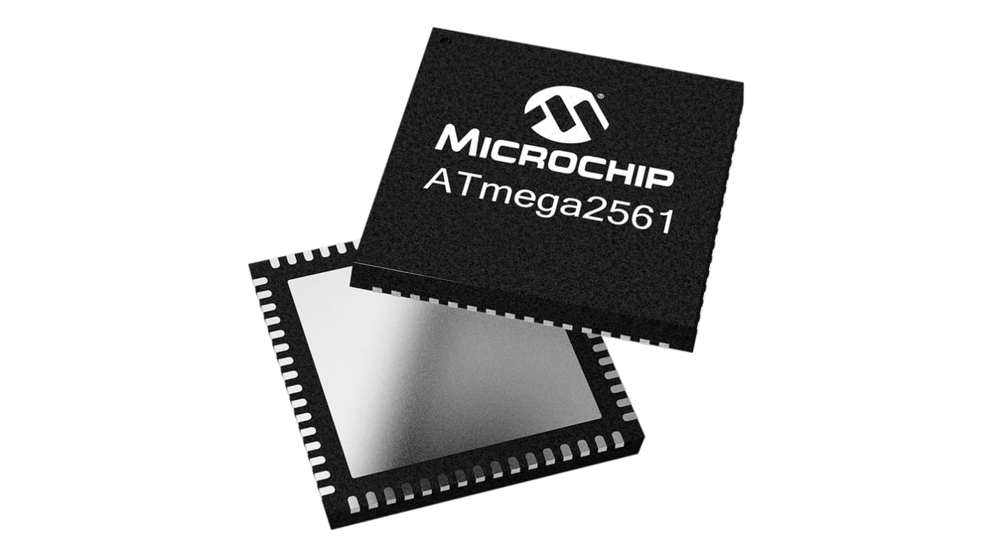 Microcontrollore Microchip, AVR, VQFN, ATmega, 64 Pin, Montaggio superficiale, 8bit, 8MHz