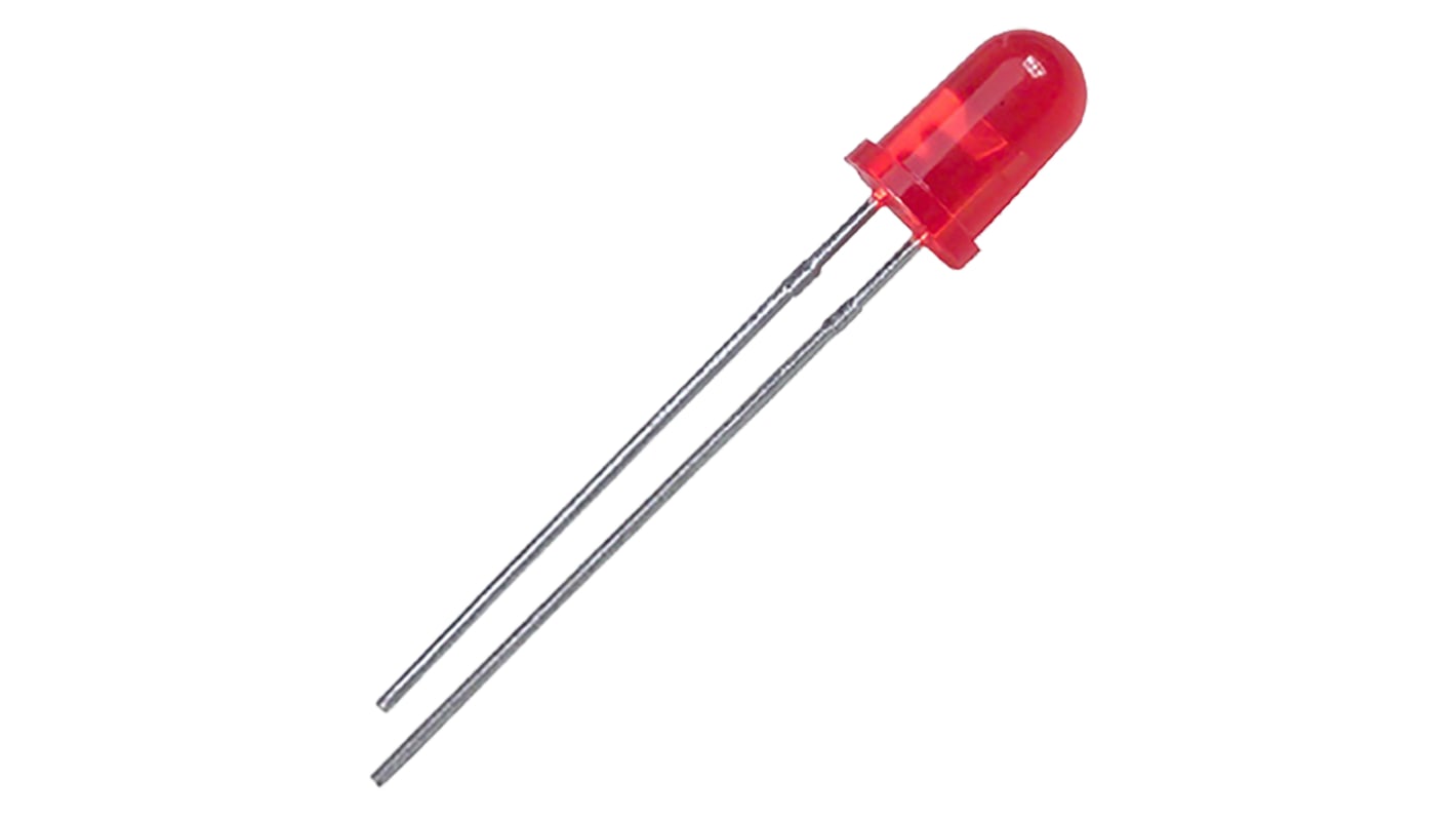 Lite-On2.6 V Red LED 5mm Through Hole, LTL-307E