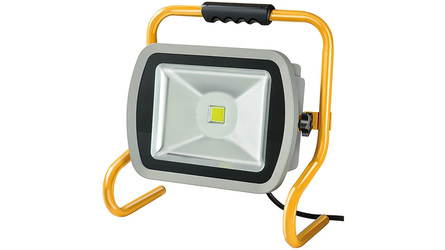 brennenstuhl 1671250823 LED Work Light, Type F - Schuko Plug Plug, 80 W, 100 → 250 V ac