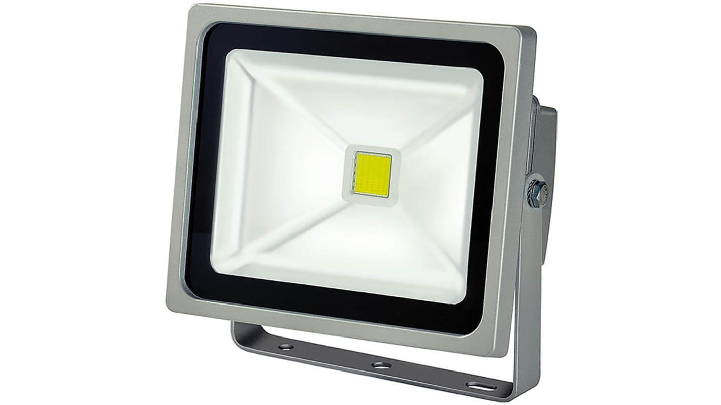 Hugo Brennenstuhl L CN 120 V2 LED Floodlight, 1 LED, 20 W, 1630 lm, IP65, 100 → 250 V ac