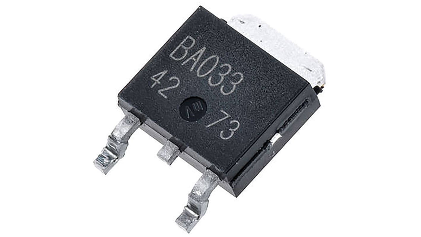 ROHM 2SAR586DGTL SMD, PNP Transistor –80 V / –5 A 100 MHz, DPAK (TO-252) 3 + Tab-Pin
