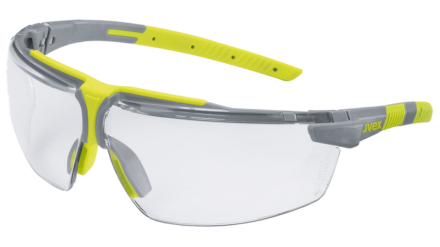 uvex uvex i-3 Anti-Mist UV Safety Glasses, Clear Polycarbonate Lens