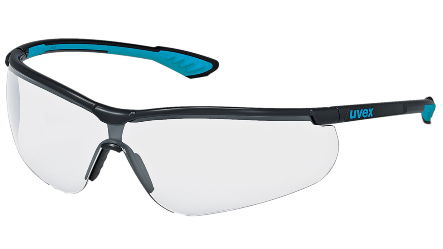 Gafas de seguridad Uvex Sportstyle, color de lente , lentes transparentes, protección UV, antirrayaduras, antivaho