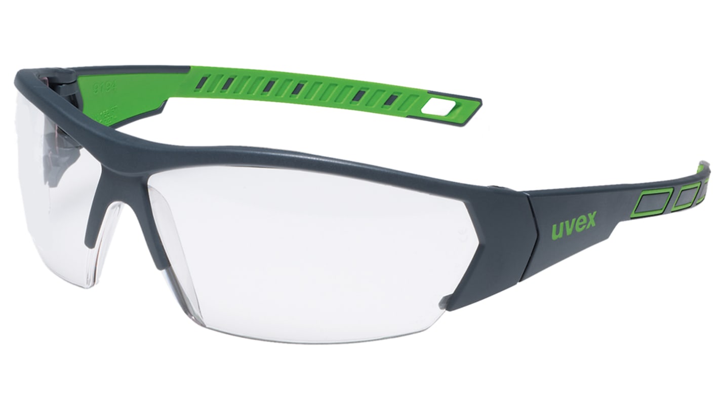 Gafas de seguridad Uvex i-Works, color de lente , lentes transparentes, protección UV, antirrayaduras, antivaho