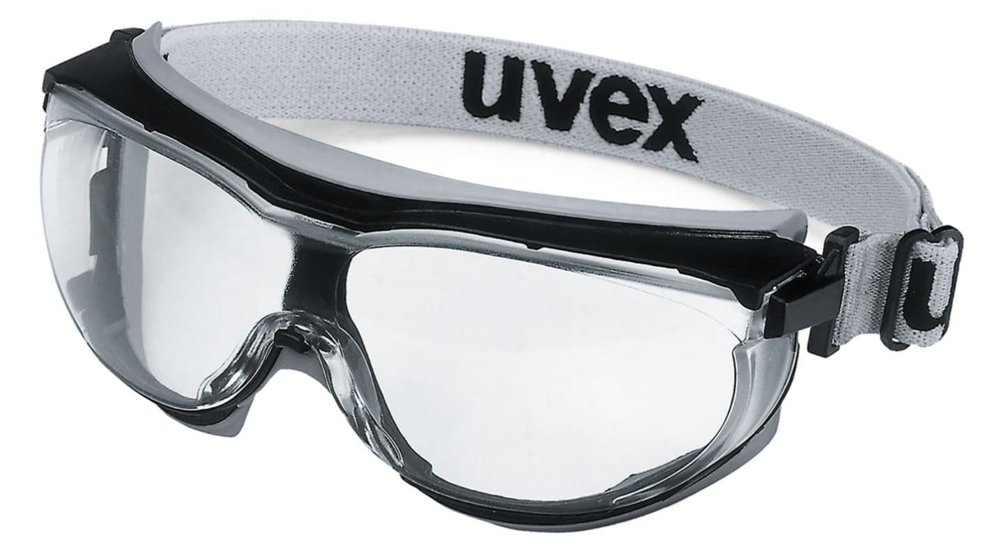 Uvex Carbonvision Schutzbrille, Carbonglas, Klar mit UV Schutz, belüftet kratzfest