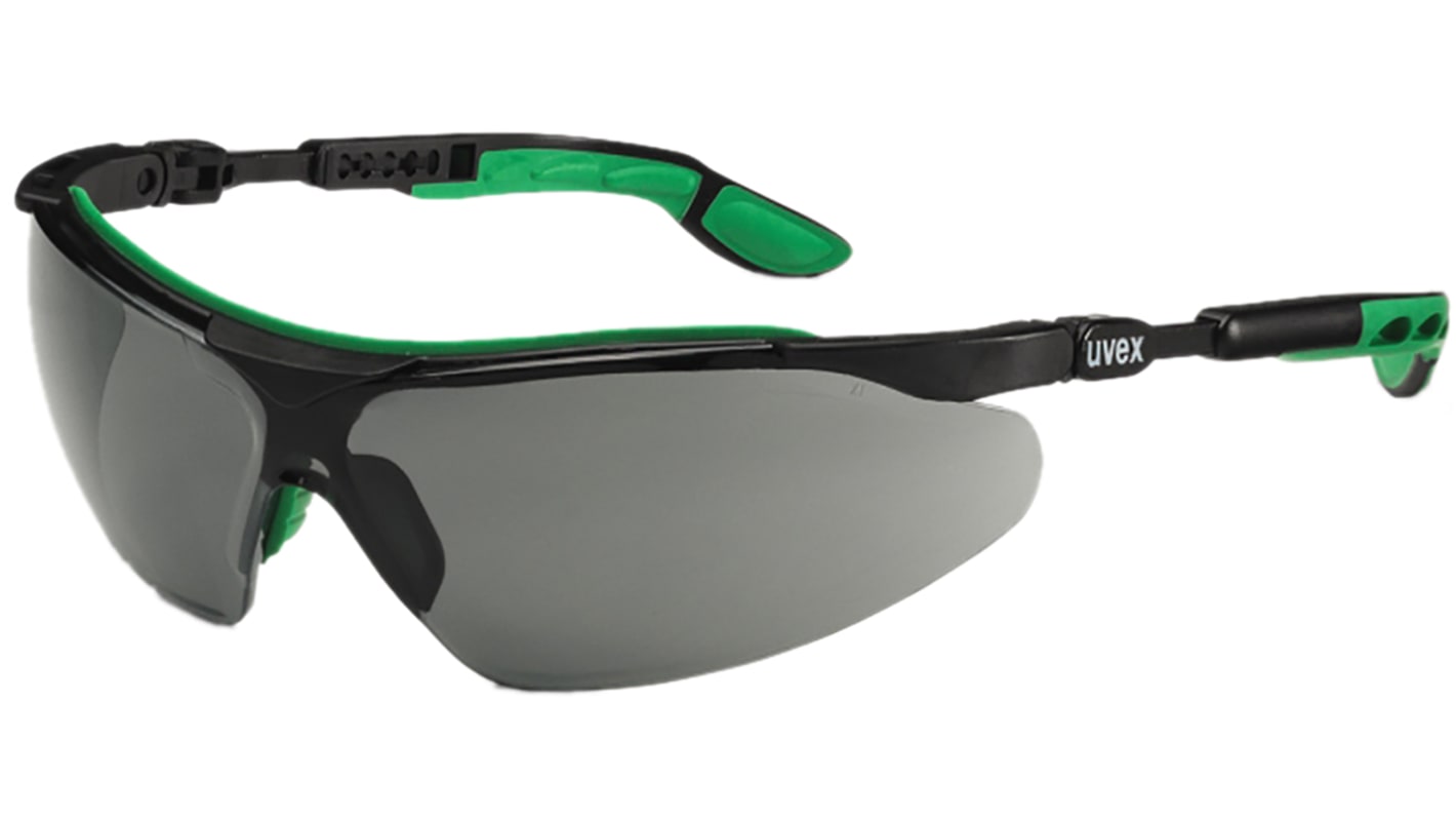 Gafas de seguridad Uvex I-VO, color de lente Gris, antirrayaduras, antivaho