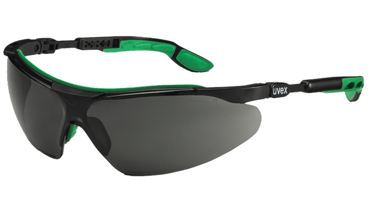 Gafas de seguridad Uvex I-VO, color de lente Gris, protección UV, antirrayaduras, antivaho