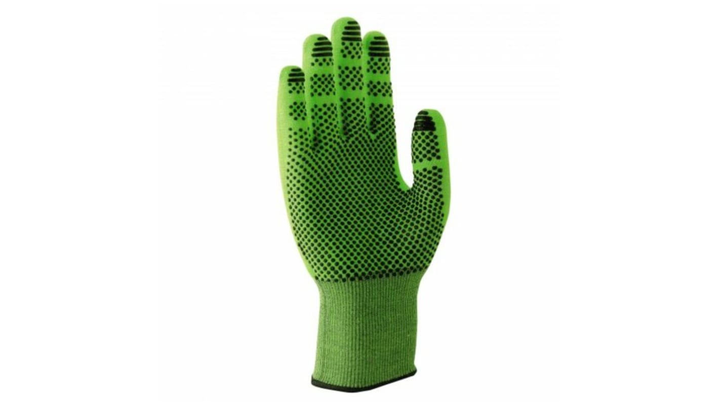 uvex C500 Dry Green HPPE Cut Resistant Work Gloves, Size 11, Vinyl Coating