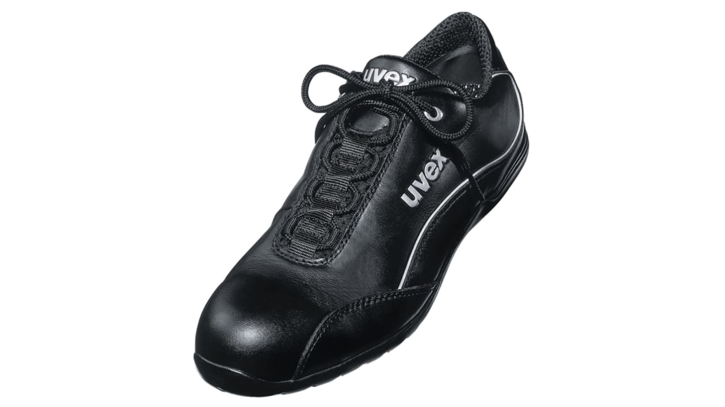 Uvex Motorsports Unisex Black Stainless Steel  Toe Capped Safety Trainers, UK 7, EU 41