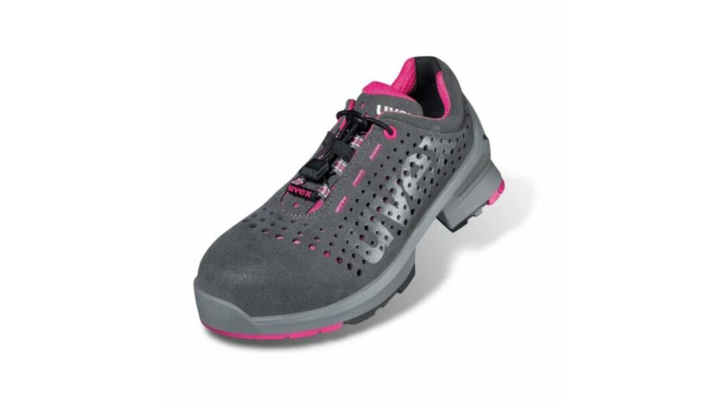 Uvex uvex 1 Women's Black Composite  Toe Capped Safety Trainers, UK 6.5, EU 40