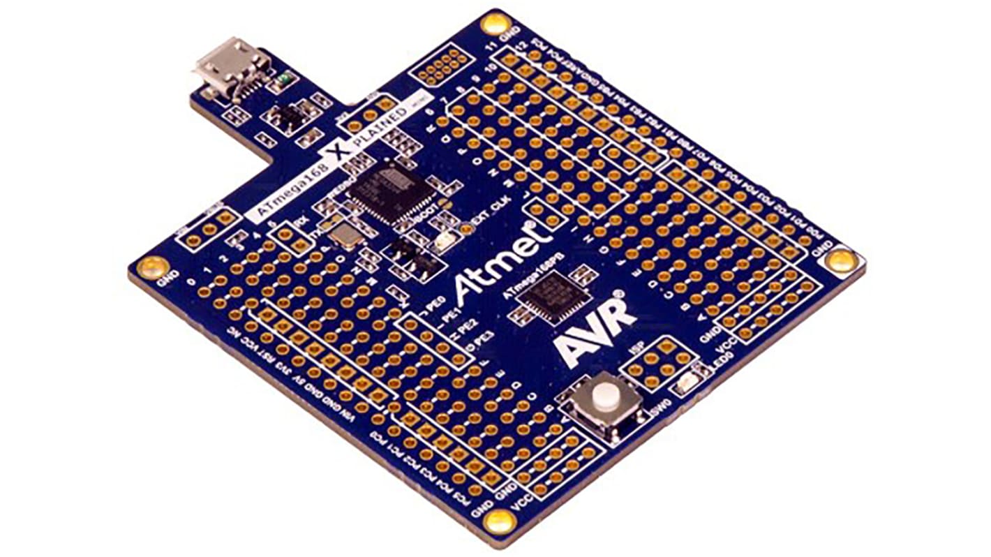 Microchip ATmega168PB Xplained Mini MCU Evaluation Kit ATMEGA168PB-XMINI