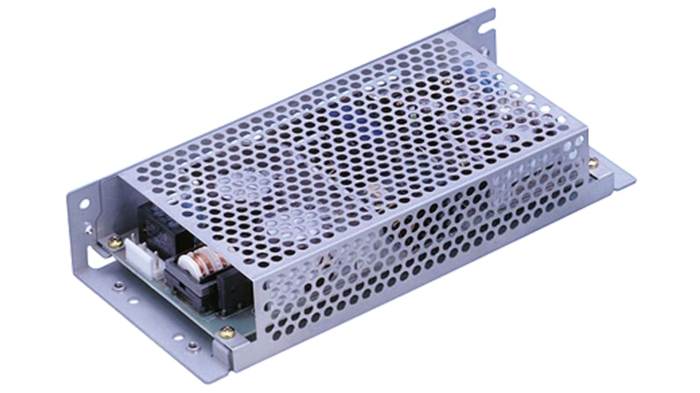 Cosel Switching Power Supply, LDC60F-2-Y, 5 V dc, ±15 V dc, 2 A, 5 A, 500 mA, 60W, Triple Output, 110 → 370 V