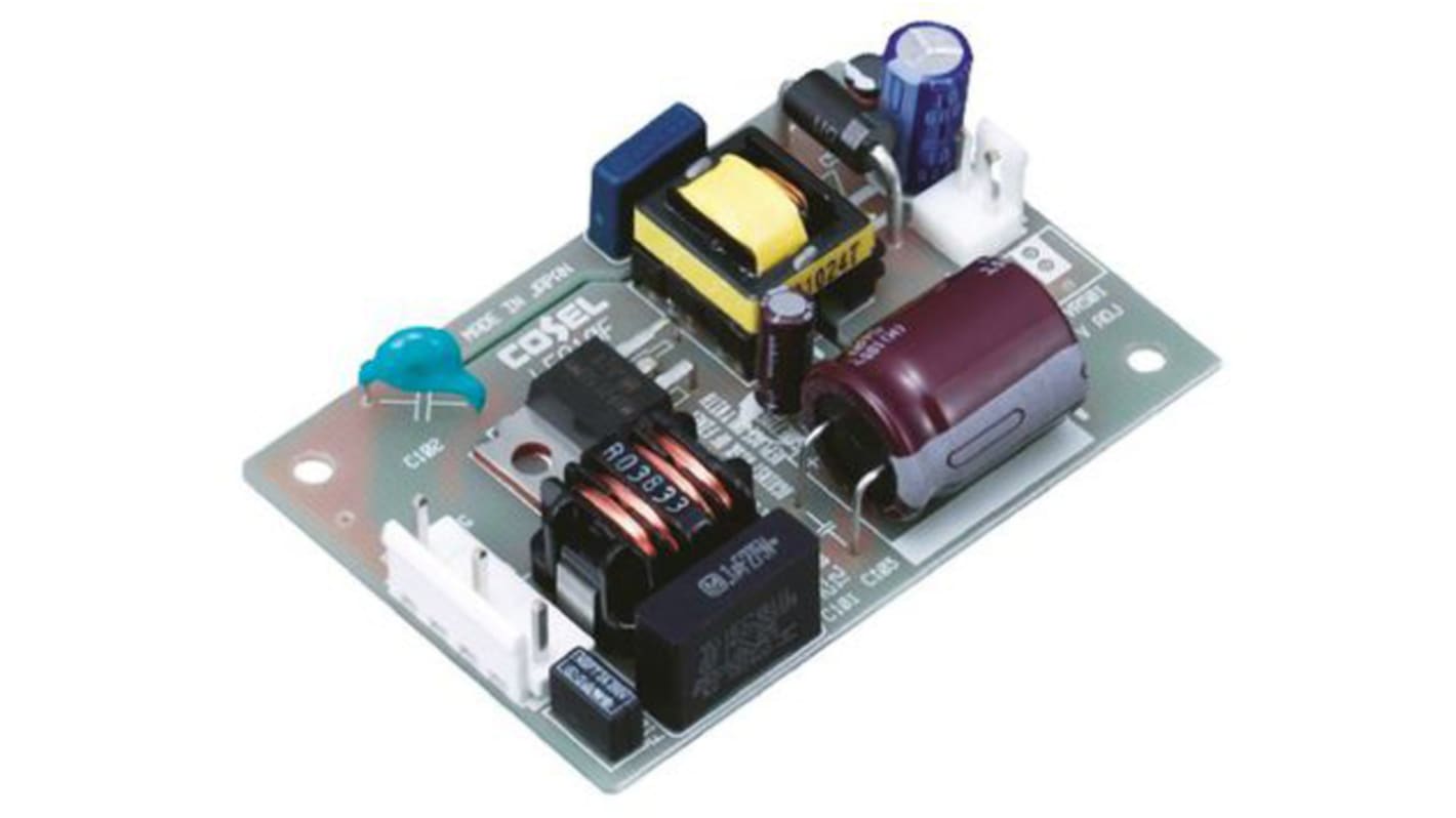 Cosel Switching Power Supply, LFA10F-15-Y, 15V dc, 700mA, 10.5W, 1 Output, 85 → 264V ac Input Voltage