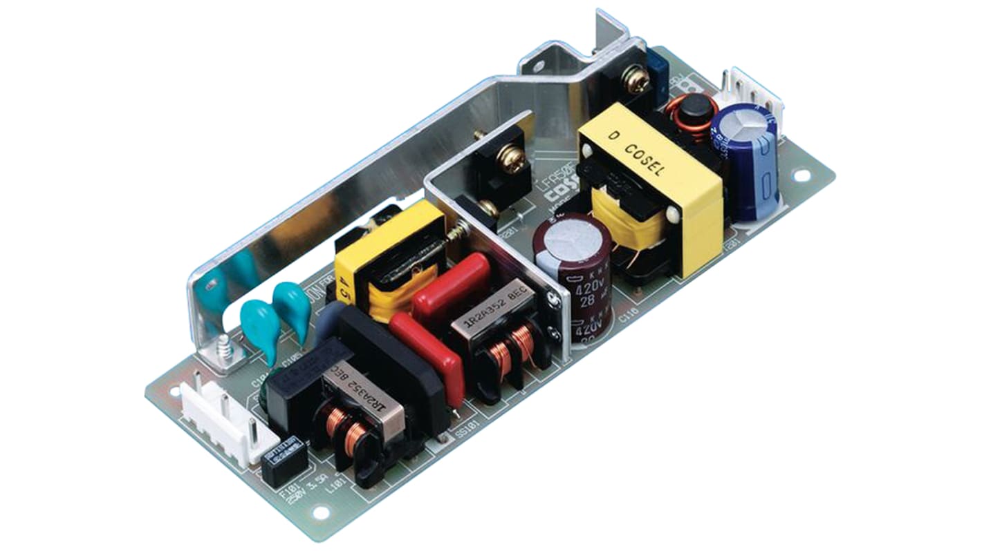 Cosel Switching Power Supply, LFA50F-24-Y, 24V dc, 2.1A, 50W, 1 Output, 85 → 264V ac Input Voltage