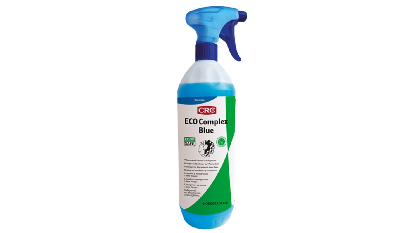 CRC Eco Complex Blue Entfetter, Wasserbasis, 1 L Flasche