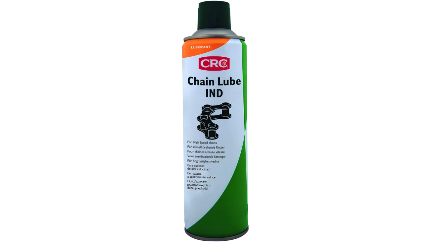 CRC CHAIN LUBE IND PTFE Lubricant 650 ml / 500 ml Aerosol