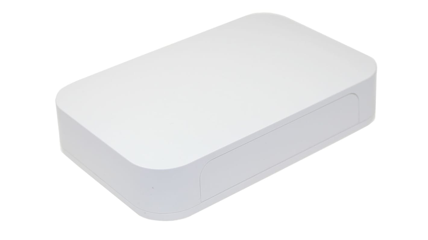 Takachi Electric Industrial PF Series White ABS Desktop Enclosure, 150 x 100 x 30mm