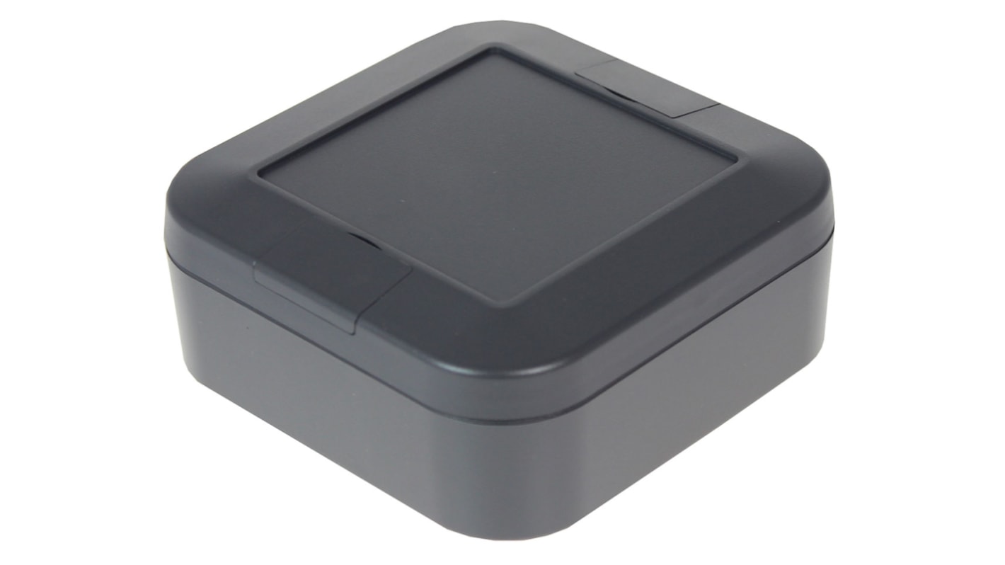 Takachi Electric Industrial WP Series Grey ABS Enclosure, IP67, Grey Lid, 100 x 100 x 40mm