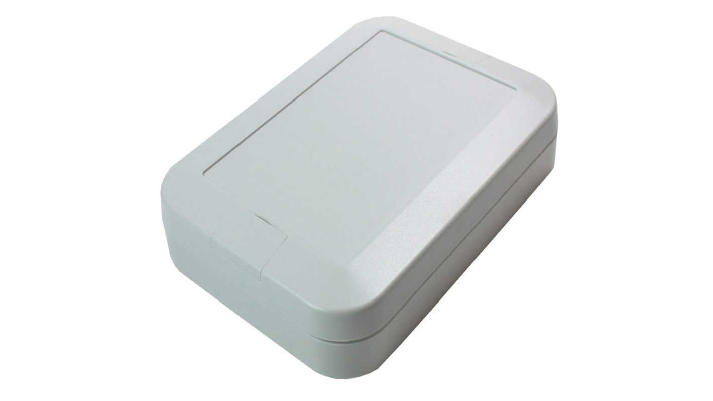 Takachi Electric Industrial WP Series Grey ASA Enclosure, IP67, Grey Lid, 90 x 130 x 40mm