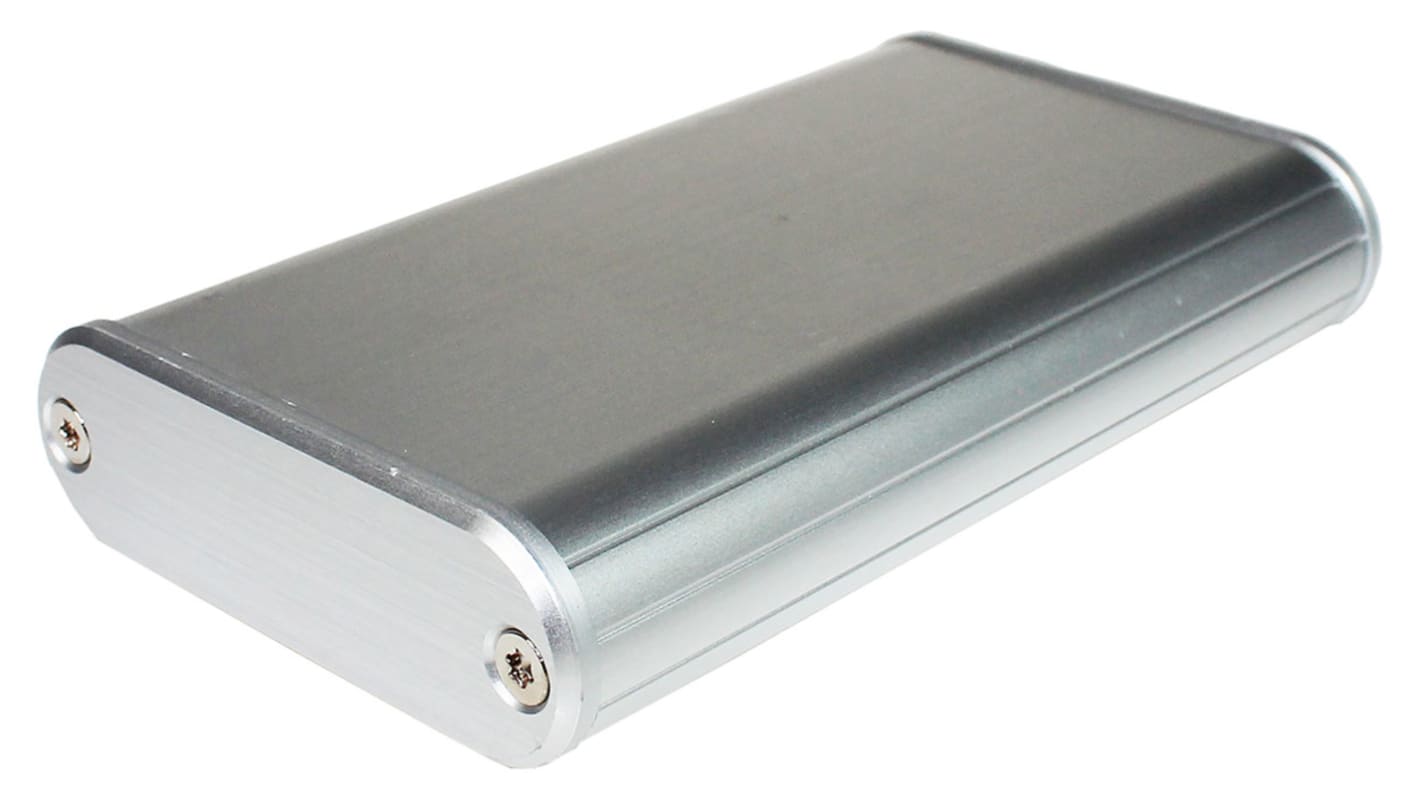 Kapesní pouzdro, řada: MXA Hliník barva Stříbrná 57 x 96 x 18mm