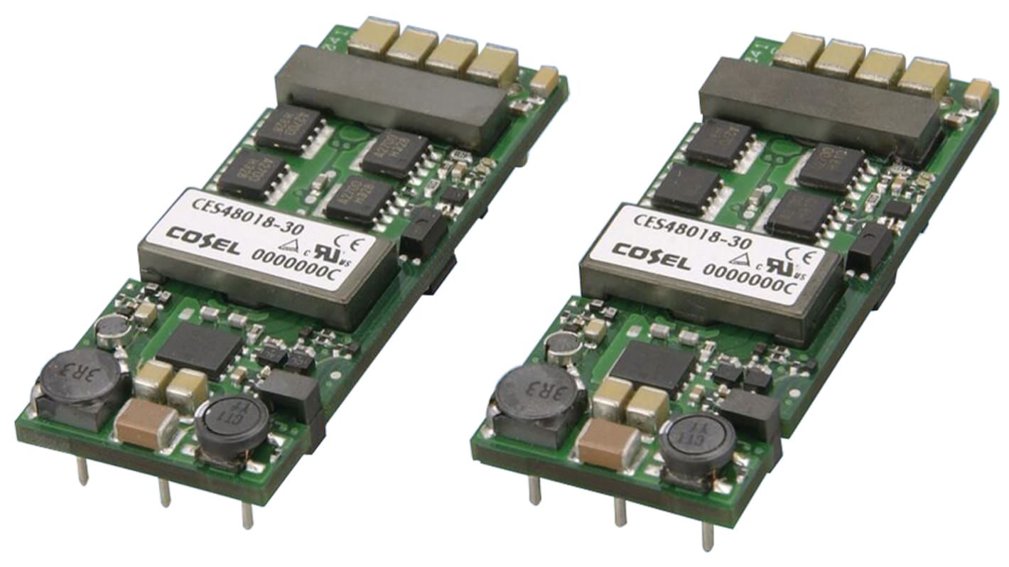 Cosel CES DC-DC Converter, 12V dc/ 6A Output, 18 → 36 V dc Input, 72W, PCB Mount, +85°C Max Temp -40°C Min Temp