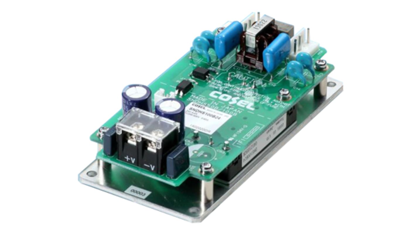 Cosel SNDHS DC-DC Converter, 3.3V dc/ 20A Output, 200 → 400 V dc Input, 66W, PCB Mount, +95°C Max Temp -20°C Min