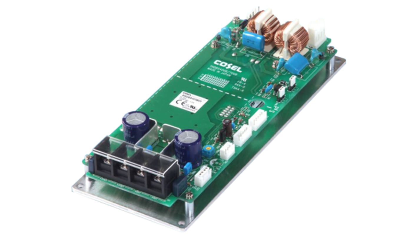 Cosel SNDBS DC-DC Converter, 24V dc/ 24A Output, 200 → 400 V dc Input, 408W, PCB Mount, +80°C Max Temp -20°C Min