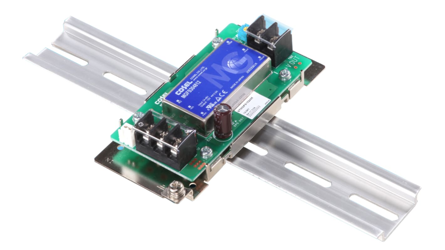 Cosel STMGFS DC-DC Converter, 12V dc/ 2.5A Output, 18 → 76 V dc Input, 30W, PCB Mount, +70°C Max Temp -20°C Min