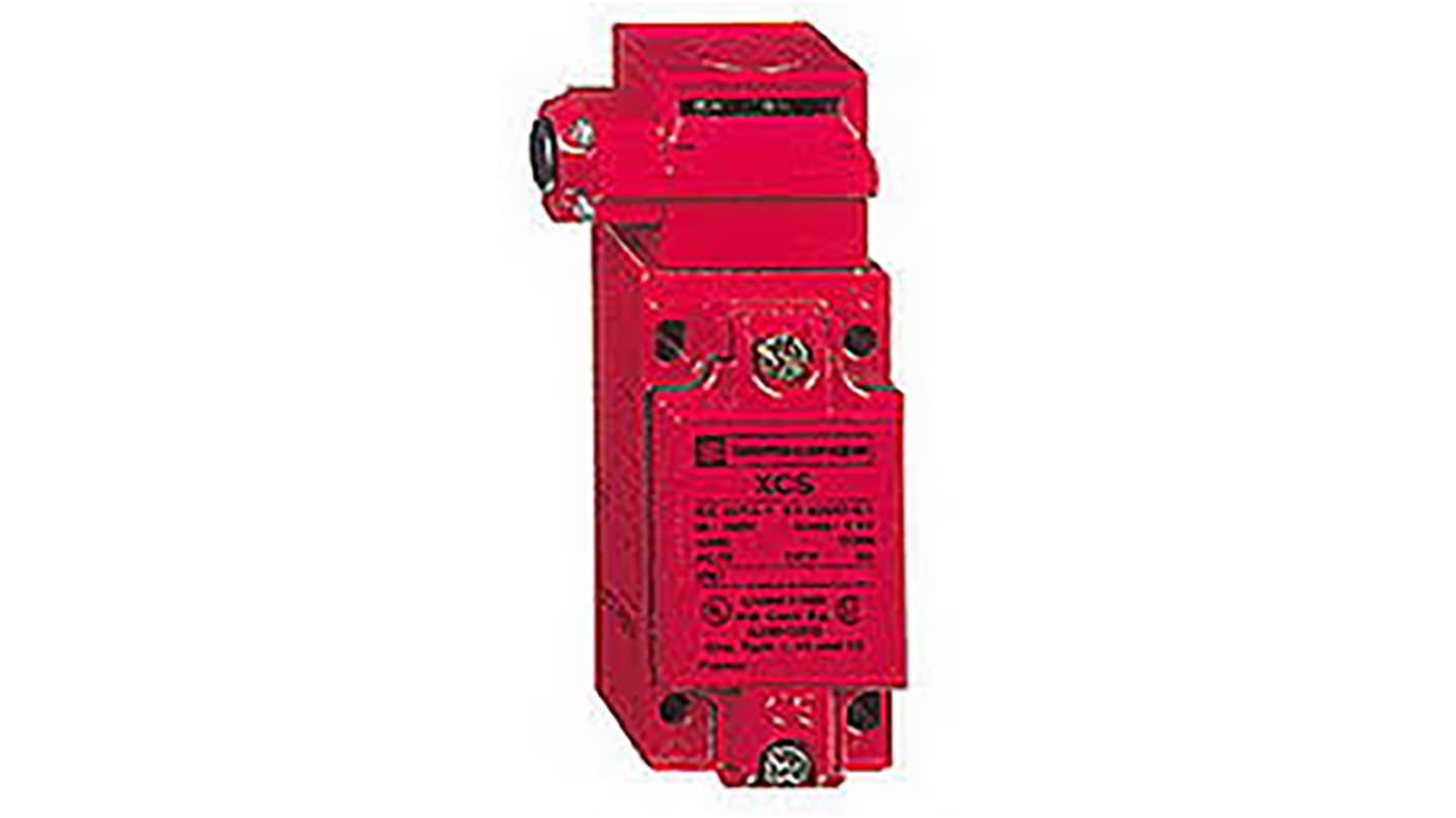 Telemecanique Sensors Preventa XCSB Safety Switch, 2NC/1NO, Zamak Zinc Alloy