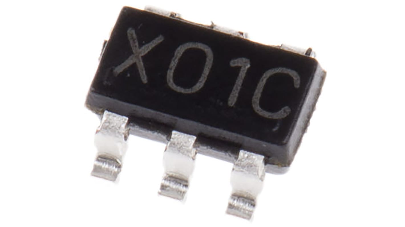 Texas Instruments LM2776DBVT, Charge Pump Inverting 200mA 2.3 MHz, -2.7 → -5.5 V 6-Pin, SOT-23