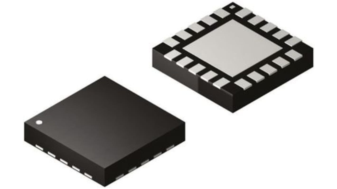 Microcontrolador Microchip ATTINY44A-MU, núcleo AVR de 8bit, RAM 256 B, 20MHZ, VQFN de 20 pines